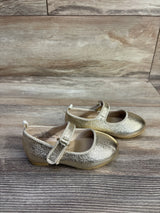 Cat & Jack Addy Ballet Flats Gold sz 6c
