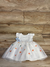 NEW Cat & Jack Ice Cream Tank Tulle Dress White sz 2T