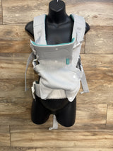 Infantino Flip 4-In-1 Light & Airy Convertible Carrier Light Grey 8-32lbs