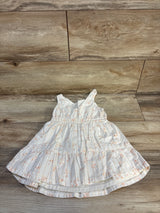Carter's Striped Dress White sz 2T