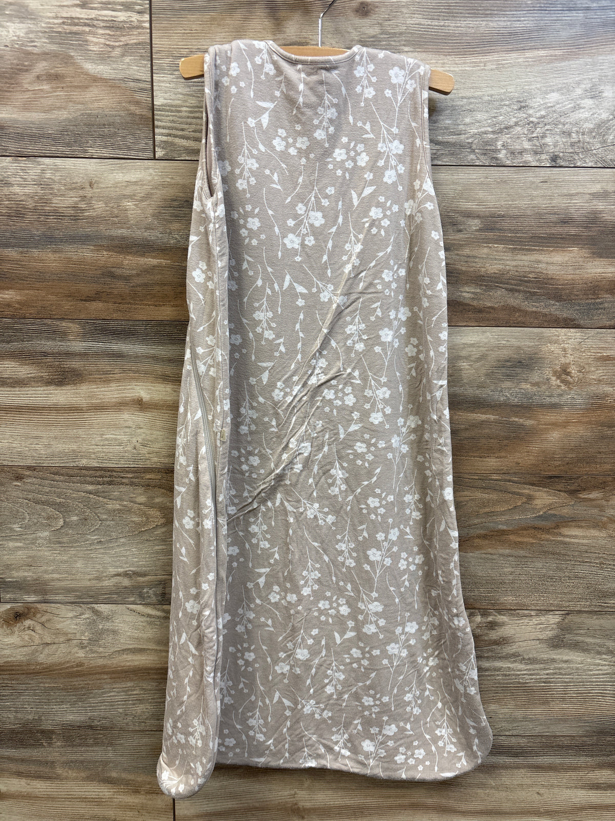 günamüna 0.5TOG Sleeveless Bamboo Sleep Sack in Magnolia Tan sz 18-24m