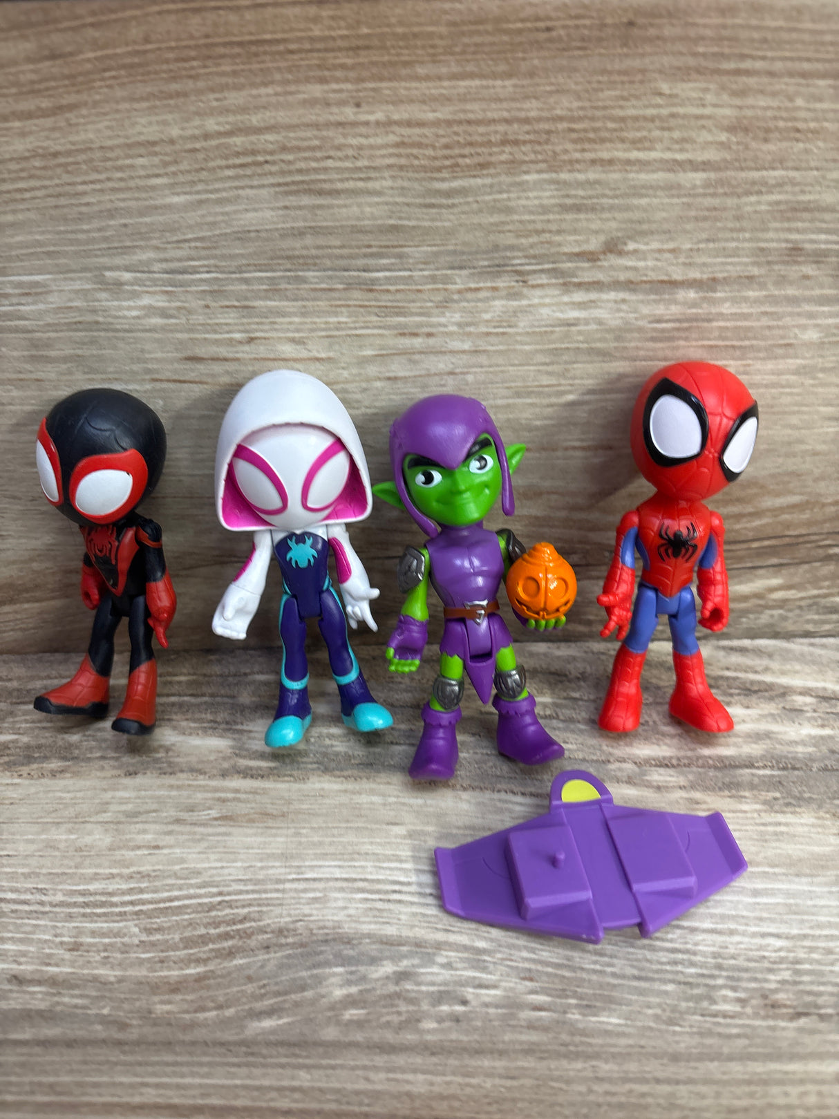 Marvel Spidey and his Amazing Friends Action Figures 4pk