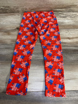 NEW Dot Dot Smile Made In USA Leggings Red sz 5/6