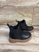 Old Navy Faux Leather Chelsea Boots Black sz 5c