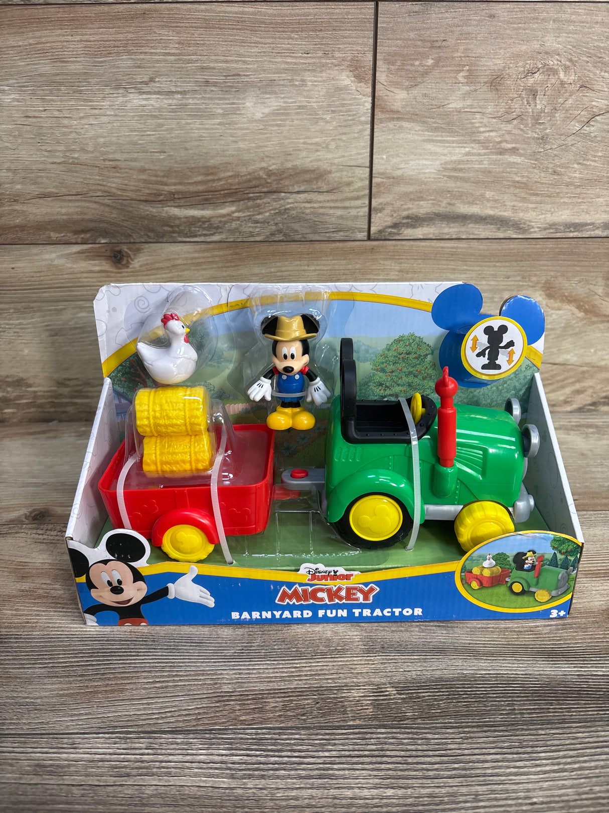 NEW Disney Junior Mickey Barnyard Fun Tractor