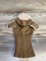 Bienvenu Alpaca Knitted Beanie, Tan