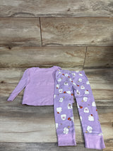 Old Navy 2pc 'Let's Go Ghouls' Pajama Set Purple sz 3T