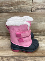 NEW Cat & Jack Denver Winter Boots Pink/Grey Sz 5c