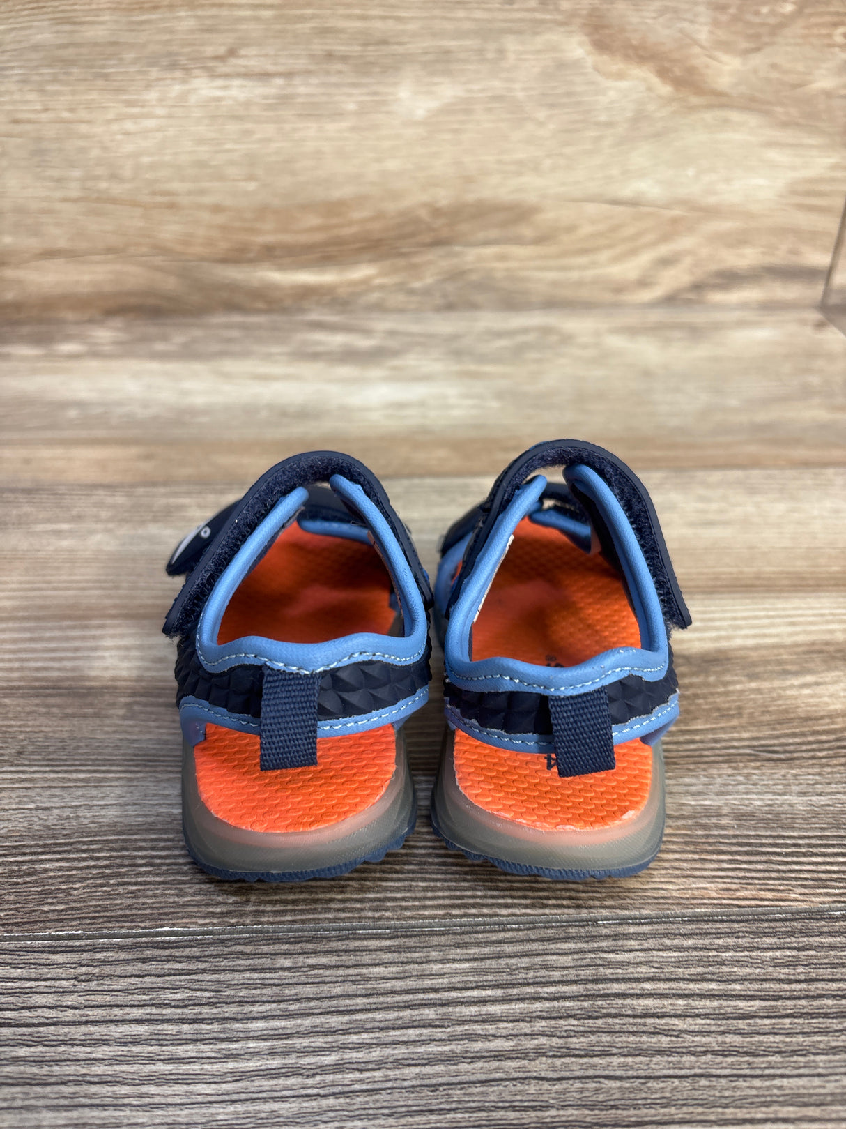 Carter's Todd Shark Sandals Navy sz 4c