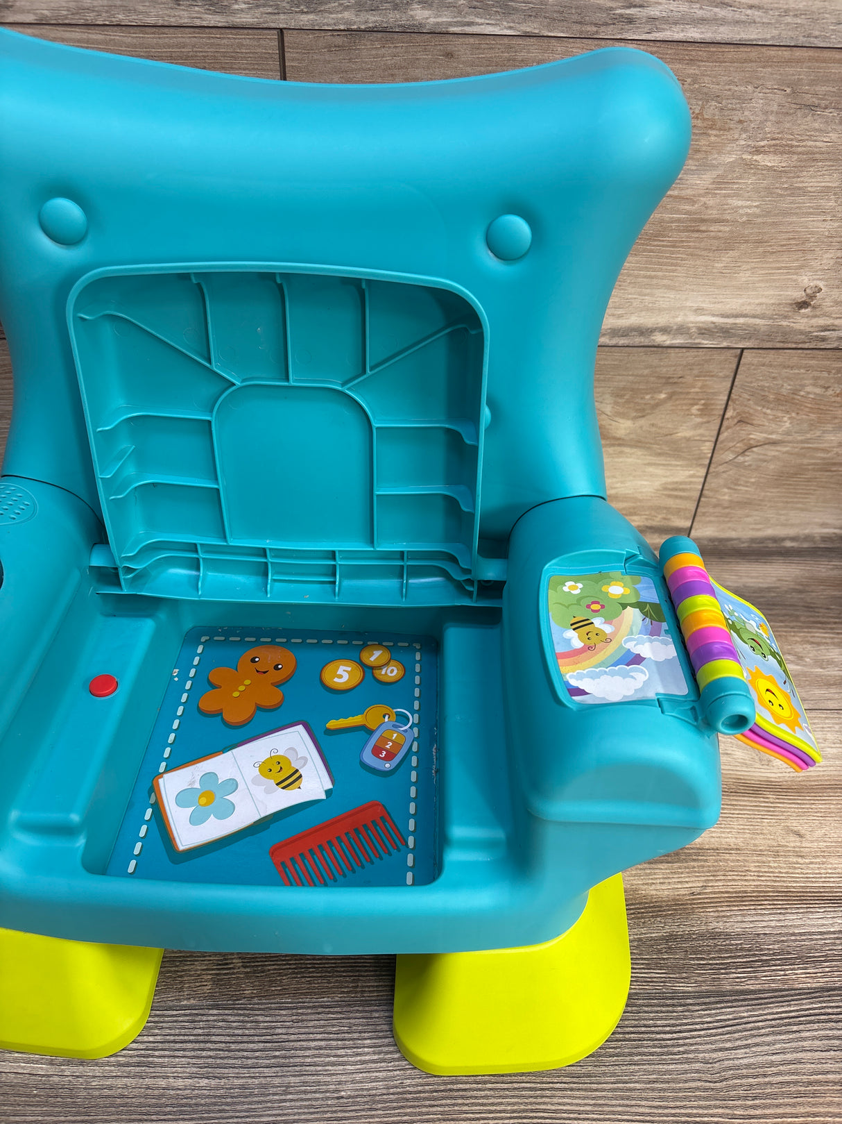 Fisher Price Smart Stages Laugh & Learn Chair Blue