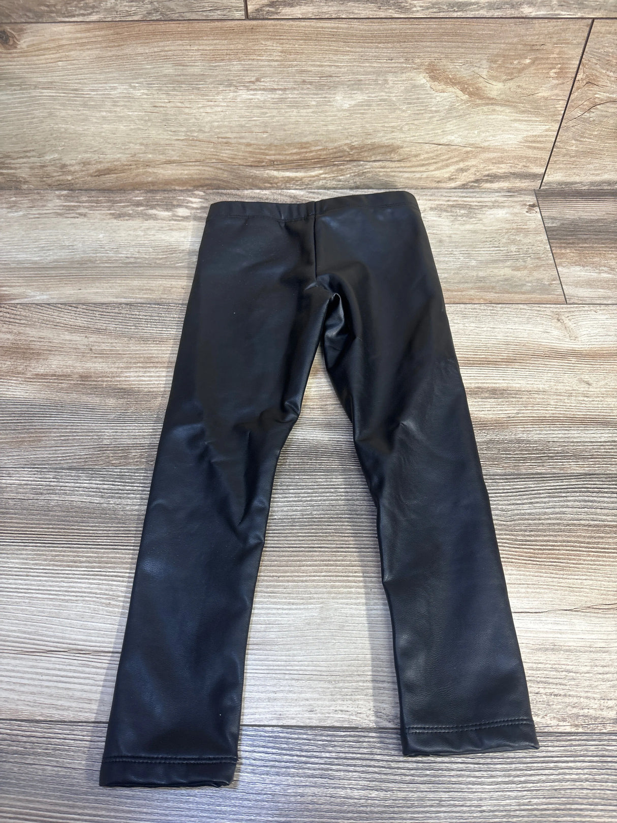H&M Faux Leather Leggings Black sz 4T