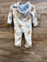 Little Beginnings Plush Bunting White sz 6-9m