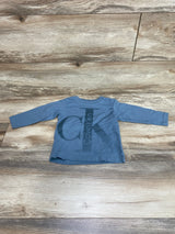 Calvin Klein Jeans Logo Shirt Blue sz 18m