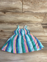 Cat & Jack Striped Dress Green sz 18m