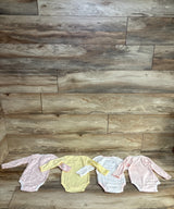 Kyle + Deena 4pk Floral Bodysuit Set Pink sz 6-9m