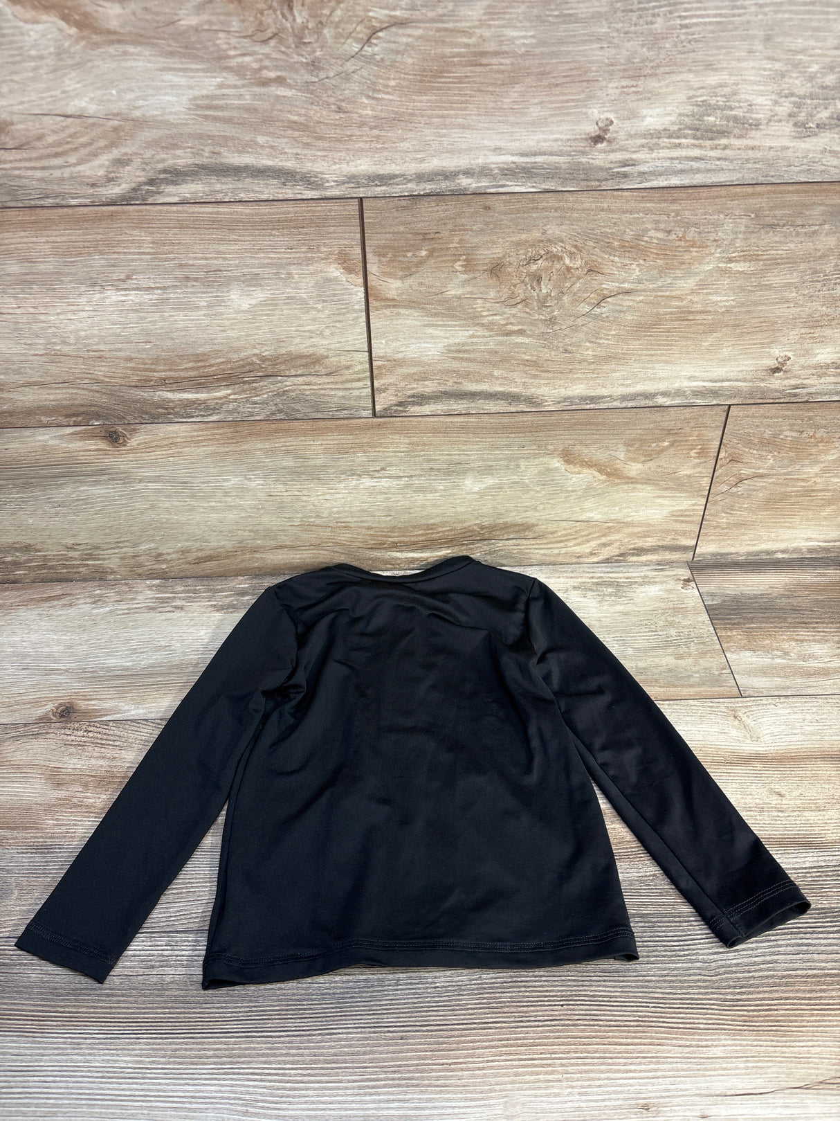 Cat & Jack Full Zip Rash Guard Shirt Black sz 4T