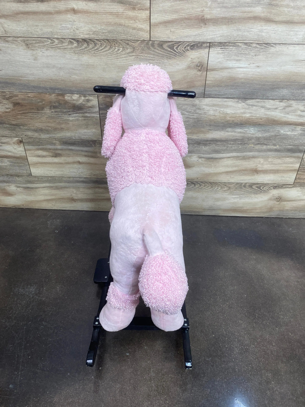 Charm Baby Pink Rocking Poodle