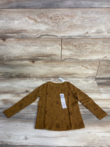 NEW Old Navy Penguin Waffle Knit Brown Shirt sz 4T