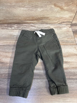 Cat & Jack Drawstring Joggers Green sz 12m