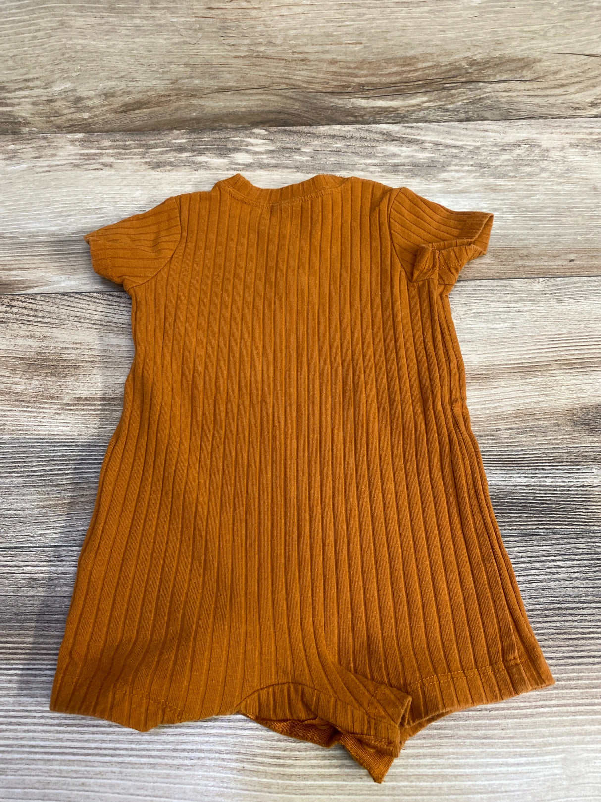 PL Baby Ribbed Shortie Romper Brown sz 6m