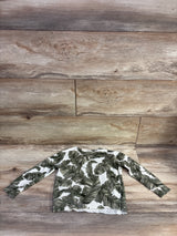 Mumu Leaf Print Sweater Ivory sz 18-24m