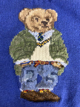 Ralph Lauren Polar Bear Sweater Blue sz 3T