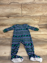 Carter's Fleece Sleeper Navy sz 12m