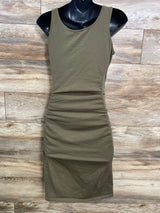 Missufe Tank Bodycon Dress Green sz Medium