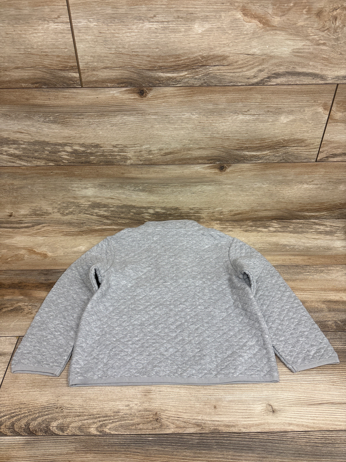 Wonder Nation Quilted Half Zip Jacket Grey sz 5T
