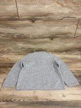 Wonder Nation Quilted Half Zip Jacket Grey sz 5T