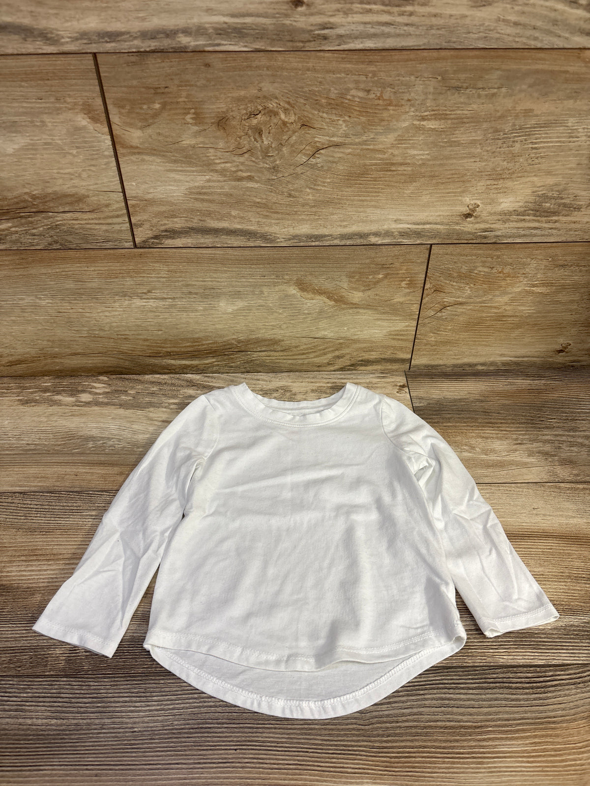 Cat & Jack Long Sleeve Shirt White sz 2T