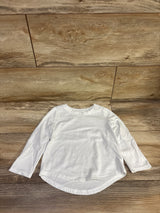 Cat & Jack Long Sleeve Shirt White sz 2T