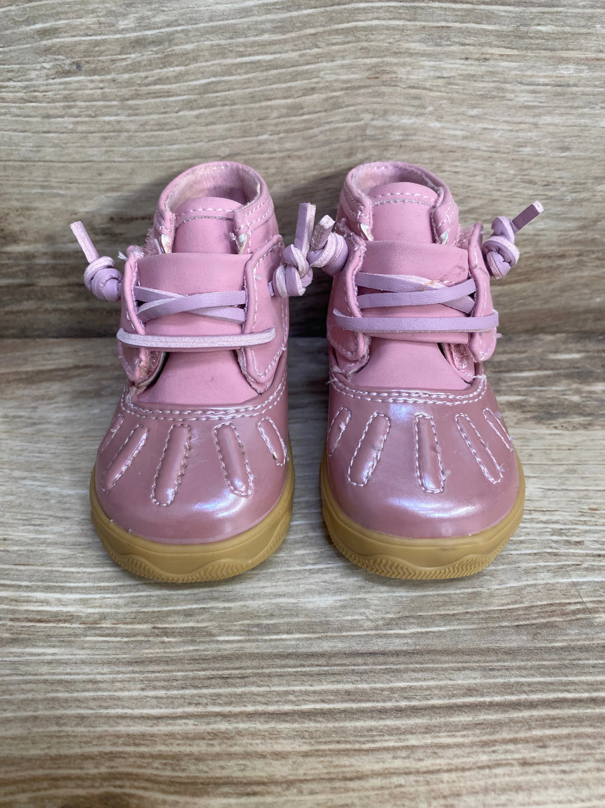 Sperry Baby Girls Ice Storm Duck Boots Pink Sz 1c