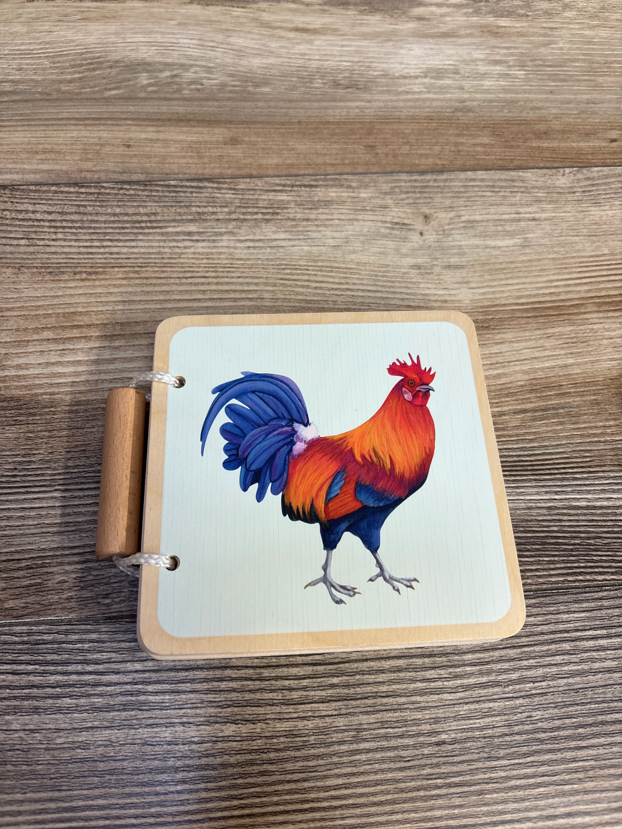 Lovevery Farm Animals Wooden Book