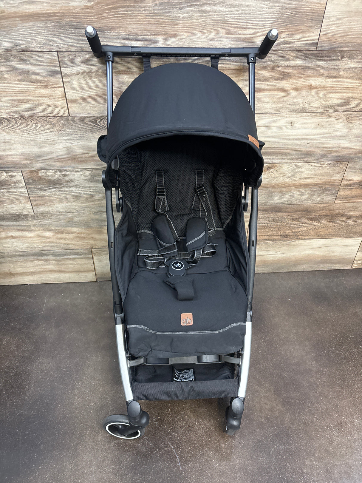 gb Pockit+ All City, Velvet Black Stroller