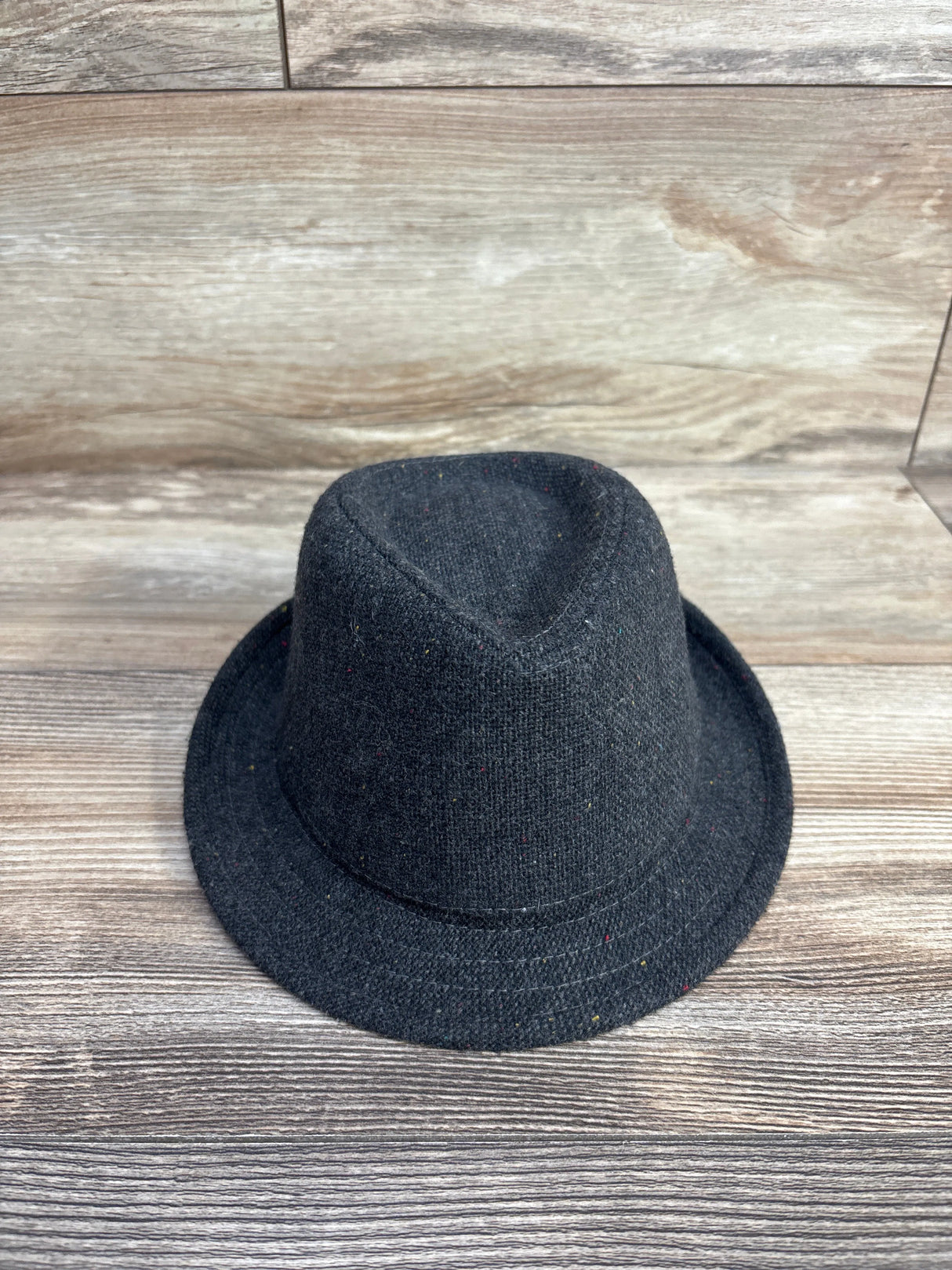 Cat & Jack Wool Fedora Hat Grey