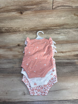 NEW Wonderluxe Bodysuits 3pk Pink sz 0-3m