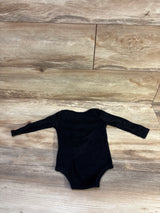 Jordan Long Sleeve Bodysuit Black sz 12m