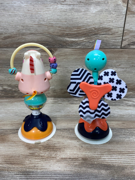 2pc High Chair Suction Cup Toy