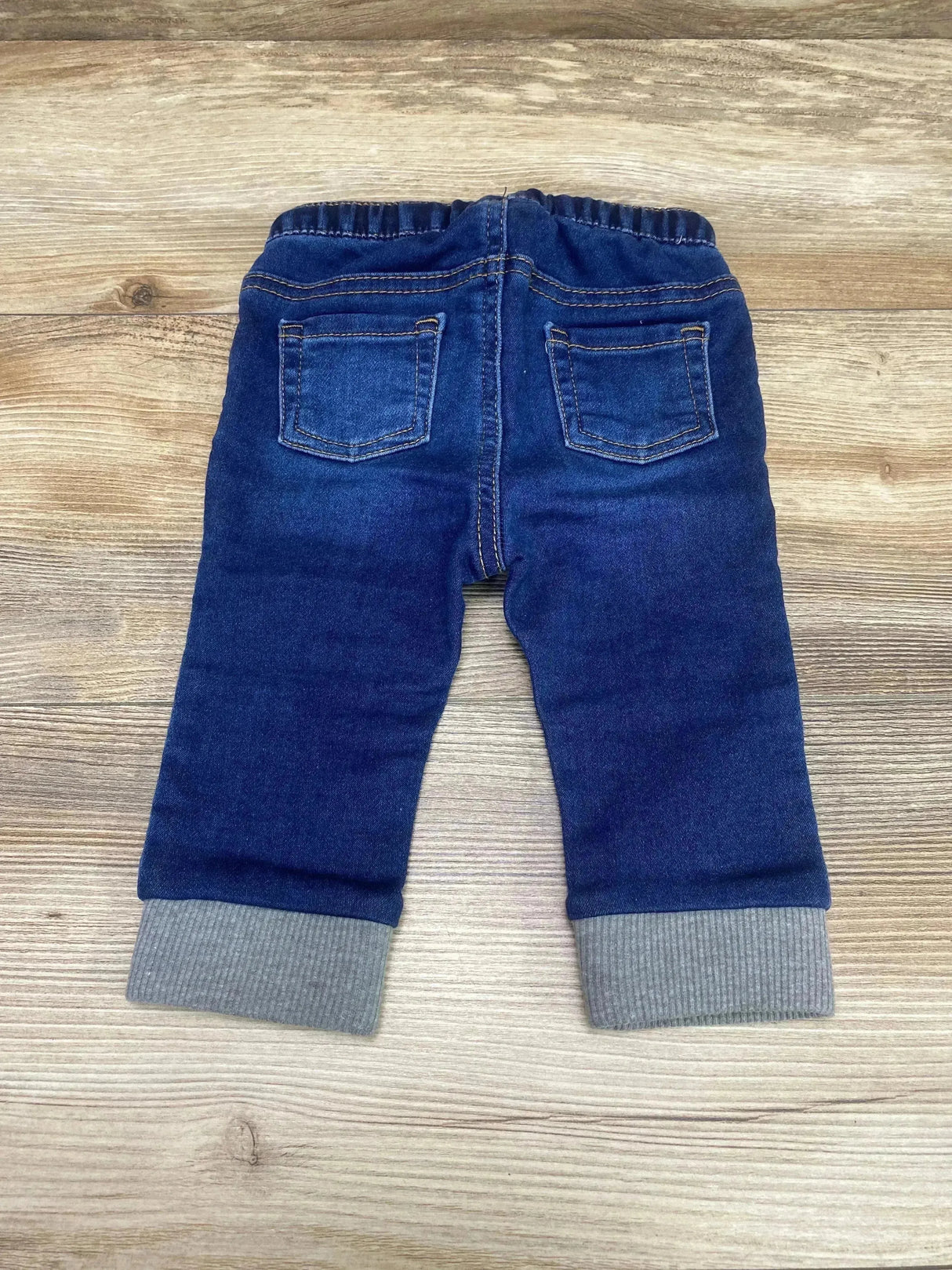 Cat & Jack Drawstring Jogger Jeans Blue sz 3-6m