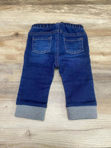Cat & Jack Drawstring Jogger Jeans Blue sz 3-6m
