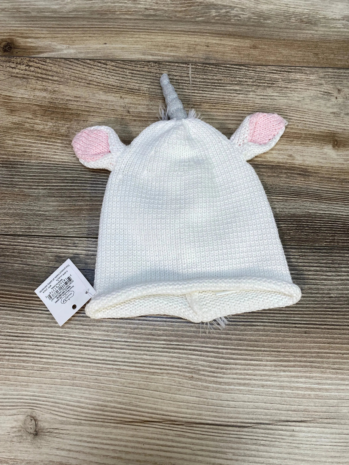 NEW Mud Pie Knitted Unicorn Hat sz 6-18m