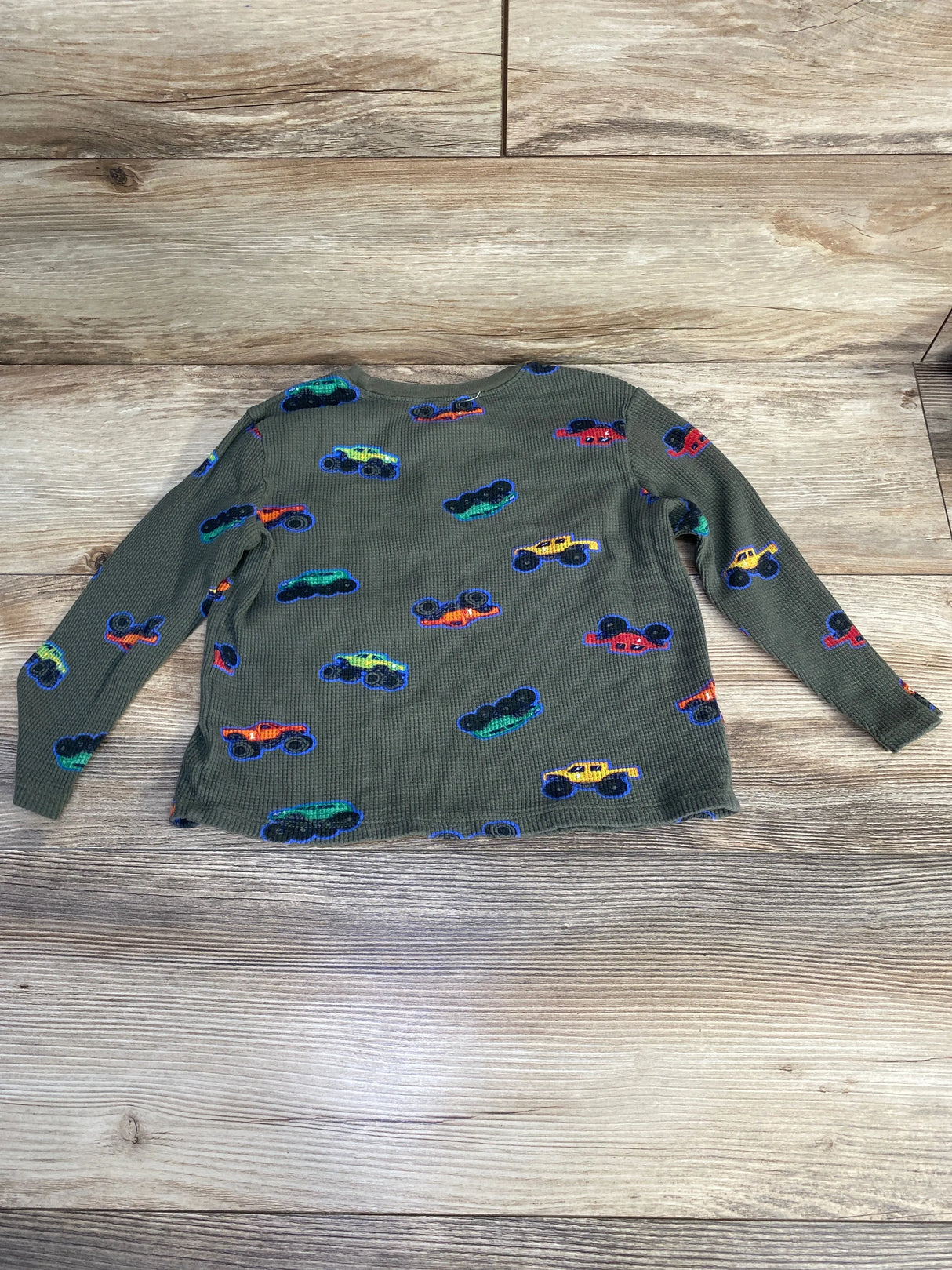 Old Navy Monster Truck Shirt Green sz 4T