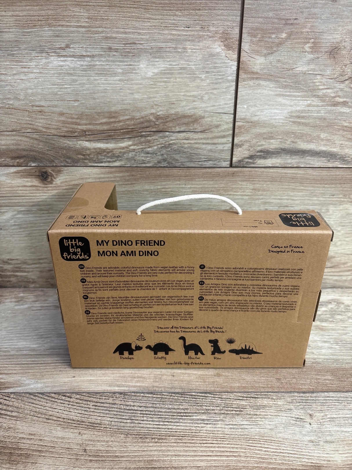 NEW Little Big Friends My Dino Friend Penelope the Triceratops