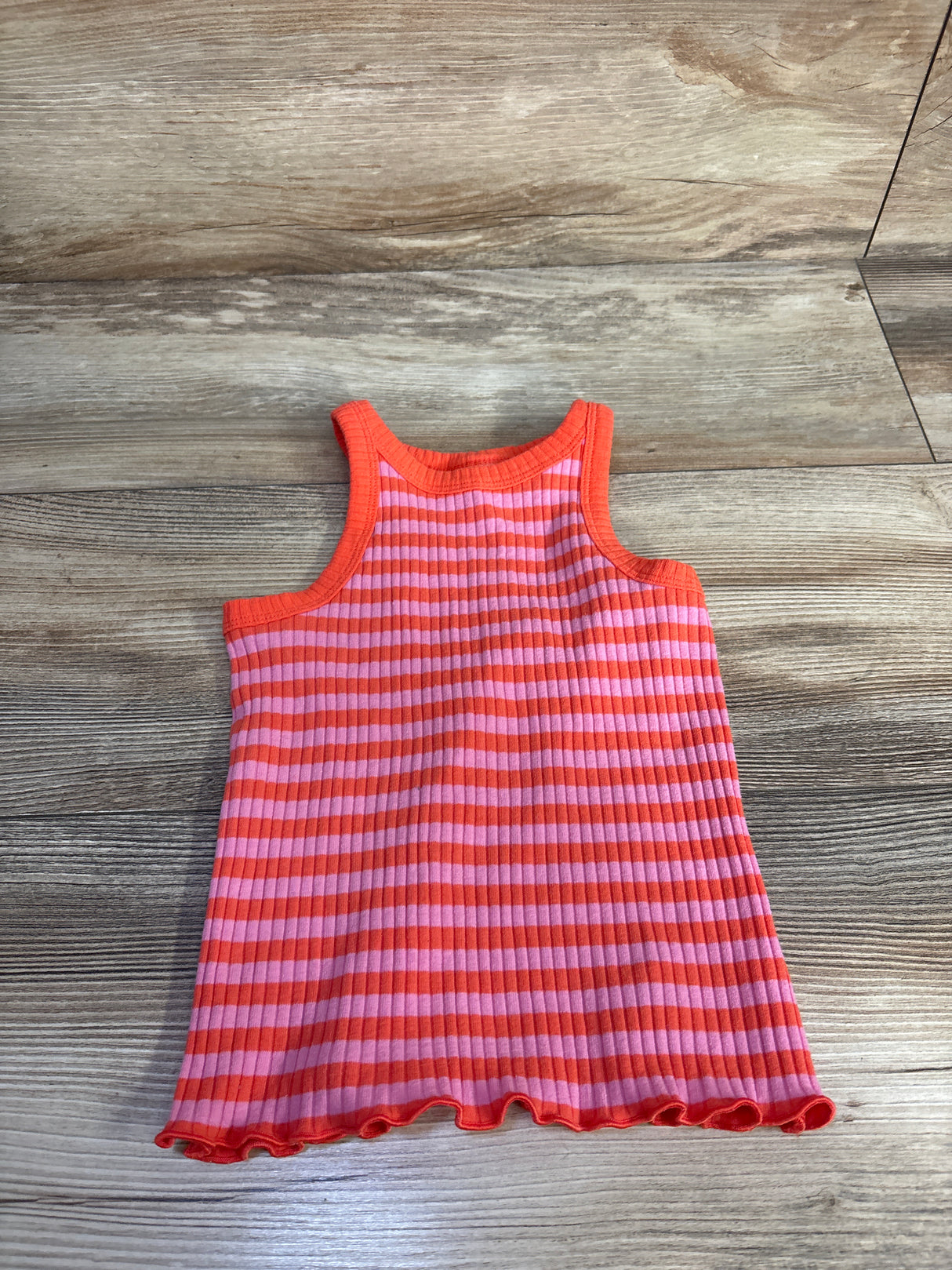 Cat & Jack Ribbed Tank Top Pink sz 3T