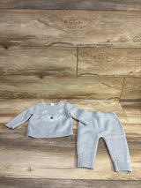 Carter's 2pc Knit Sweater & Pants Set Grey sz 9m