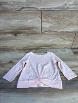 NEW Cat & Jack Waffle Knit Long Sleeve Shirt Pink sz 2T