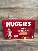 NEW Huggies Little Snugglers Diapers 84ct. Size 1