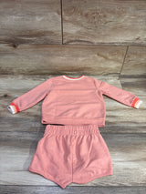 Cat & Jack 2pc Brand New Bestie Sweatshirt & Bloomers Pink sz 18m