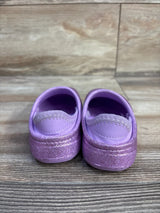 Cat & Jack Rowan Slip-On Clogs Glitter Purple sz 5c